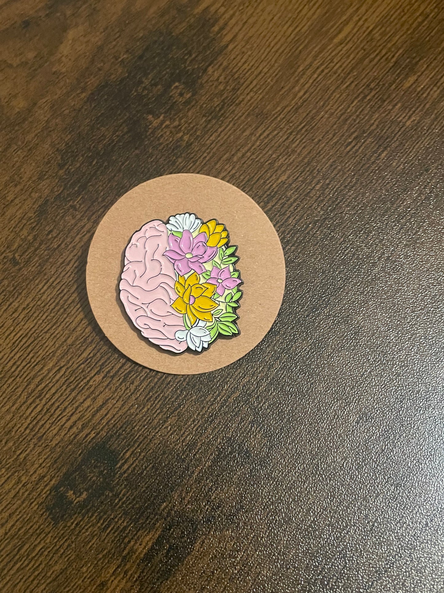 Blooming Mental Health Pin