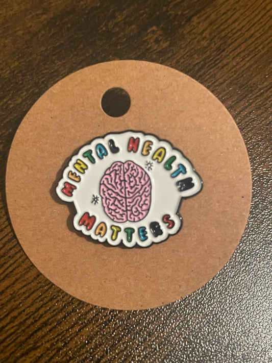Mental Health Matters Pin