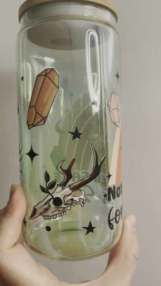 Not Enough Sage for This Sh$t Glass Cup
